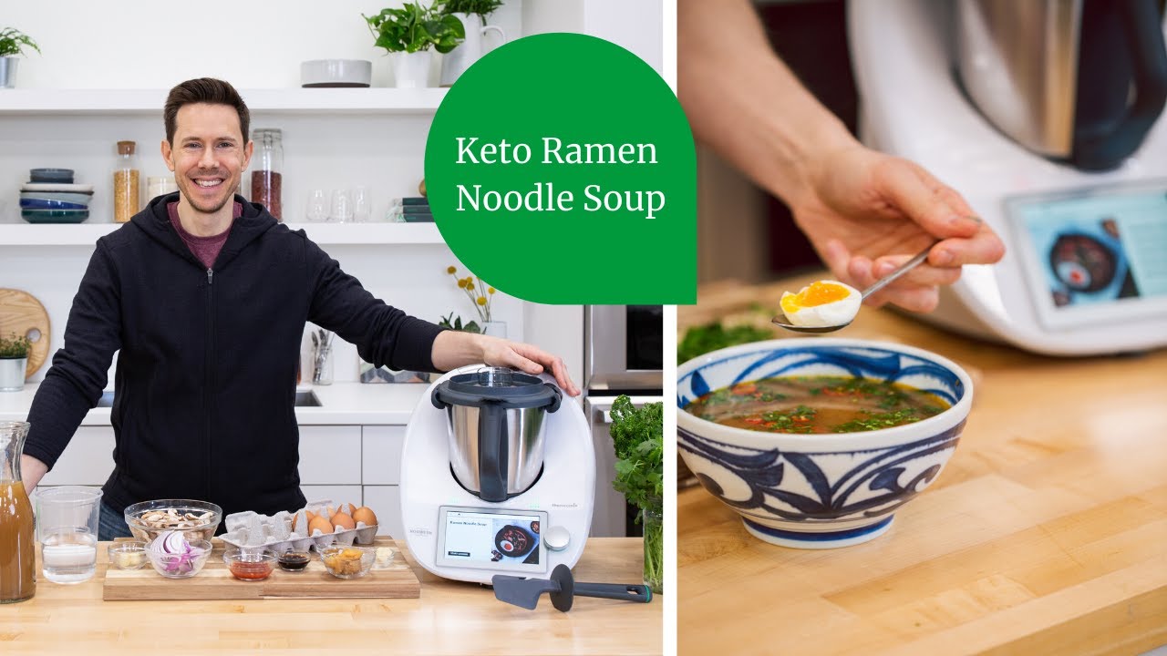 @BobbyParrish's Keto Ramen Noodle Soup  l Thermomix