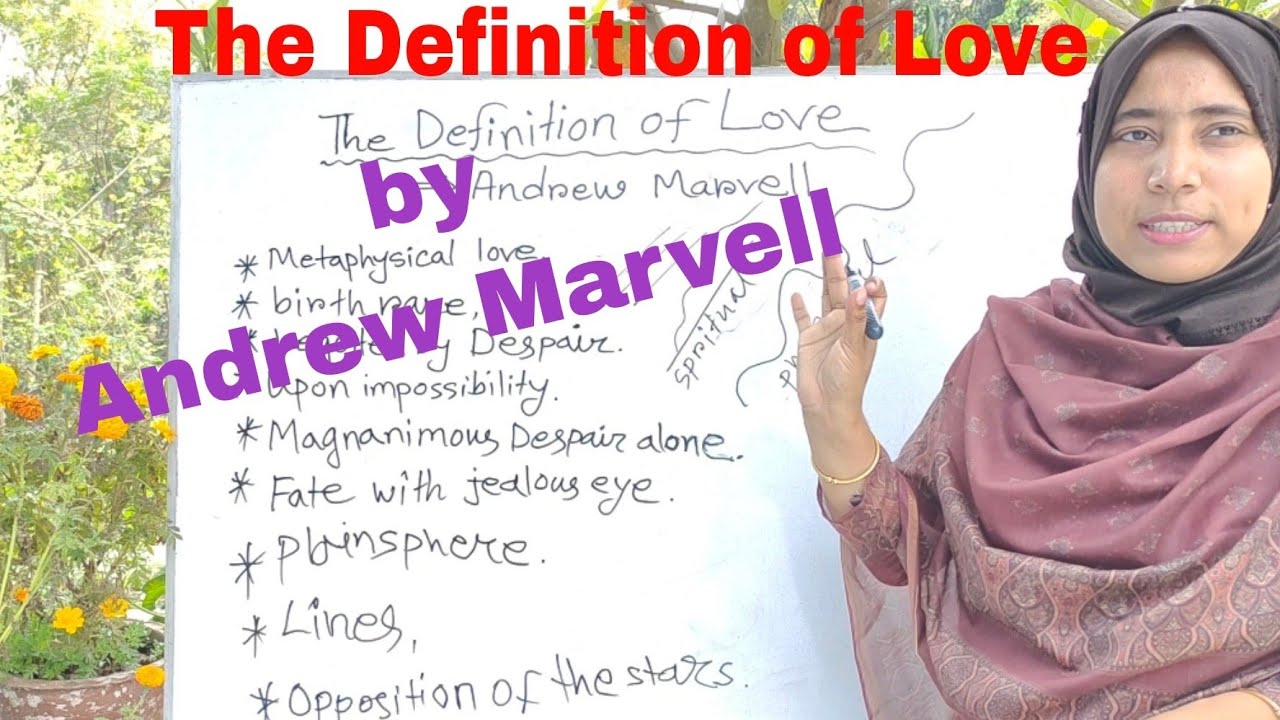 The Definition of Love by Andrew Marvell | The Definition of Love by Andrew Marvell in Bangla