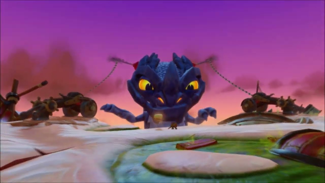 Skylanders Swap Force Fire Viper Boss Battle with Flameslinger (Nightmare Mode)