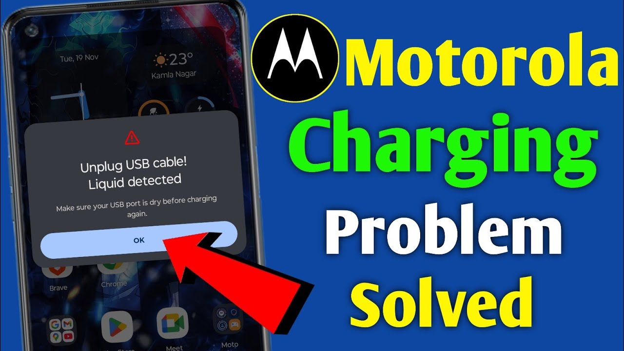 Unplug Usb Cable Liquid Detected Motorola | Unplug Usb Liquid Detected Motorola | Charging Problem