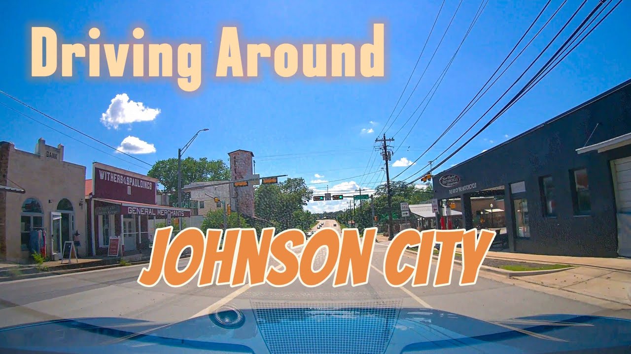 Driving Around Johnson City, Texas