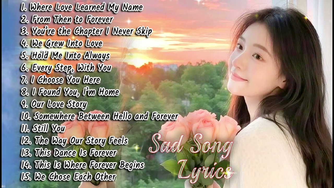 🎧Sad Song Lyrics-Love Story Written in SilenceSome love stories Song 4 the nights you miss someone,
