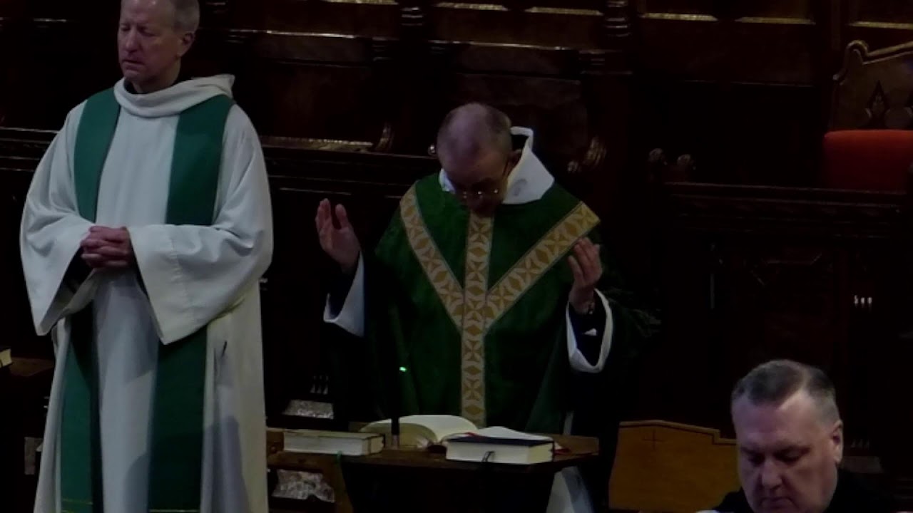 13-2-26: Mass on Friday of the Fifth Week of the Year, celebrated by Fr Prior