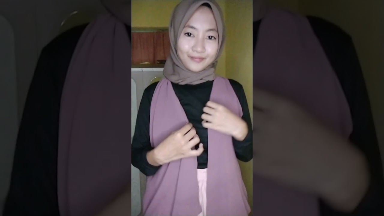 Tutorial outer dari pasmina. 