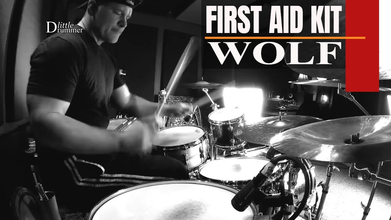 First Aid Kit - Wolf Drum Cover (🎧High Quality Audio)