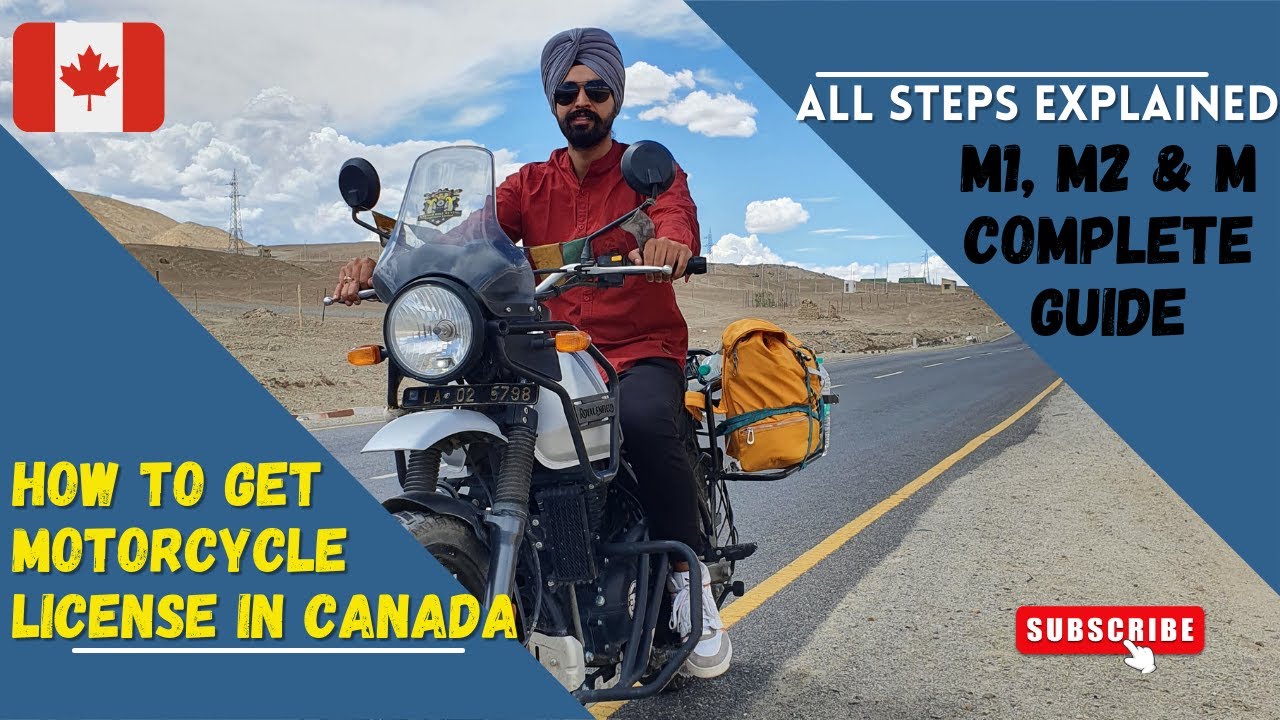 How to get Motorcycle License in Canada | M1, M2 & M all steps Explained