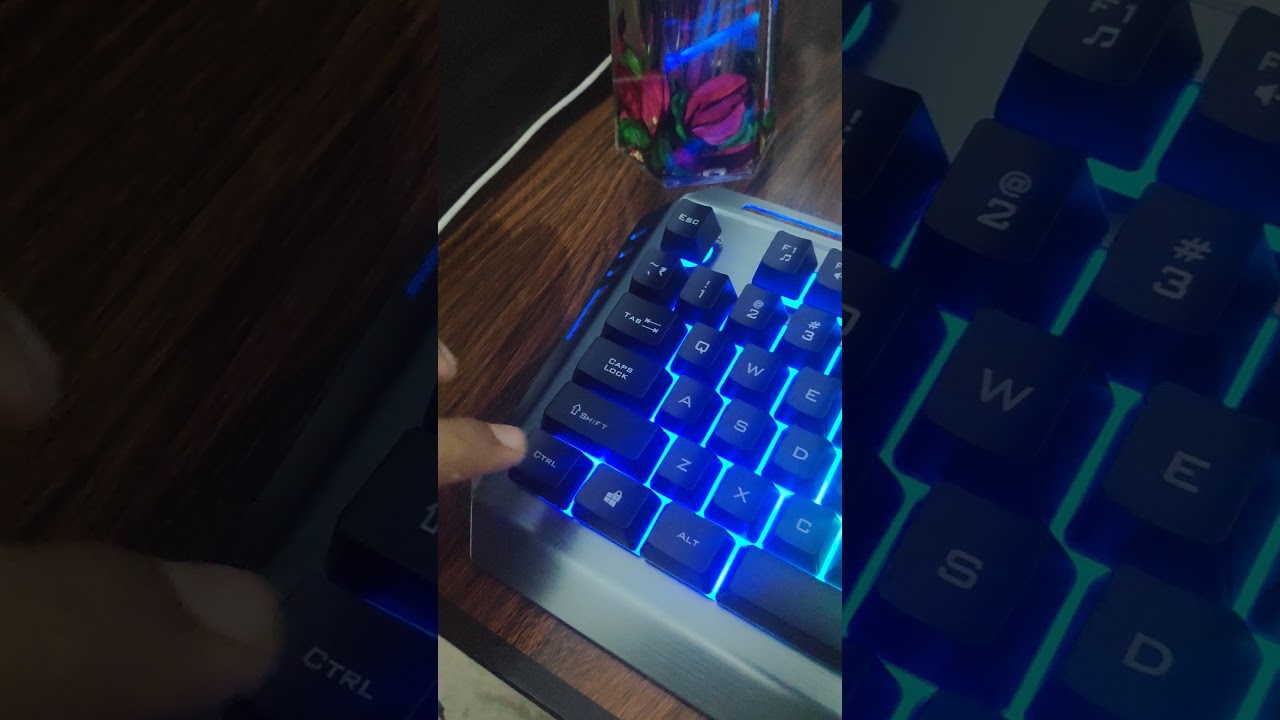 How to press CTRL + SHIFT simultaneously on rgb keyboard #tech #pcguide #pc #pcgaming