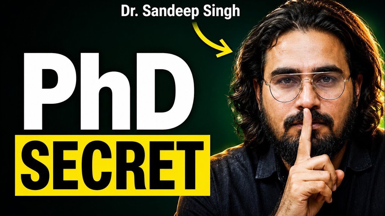 PhD Admission Ki Reality India Mein | NET JRF Se Selection Kaise Hota Hai?