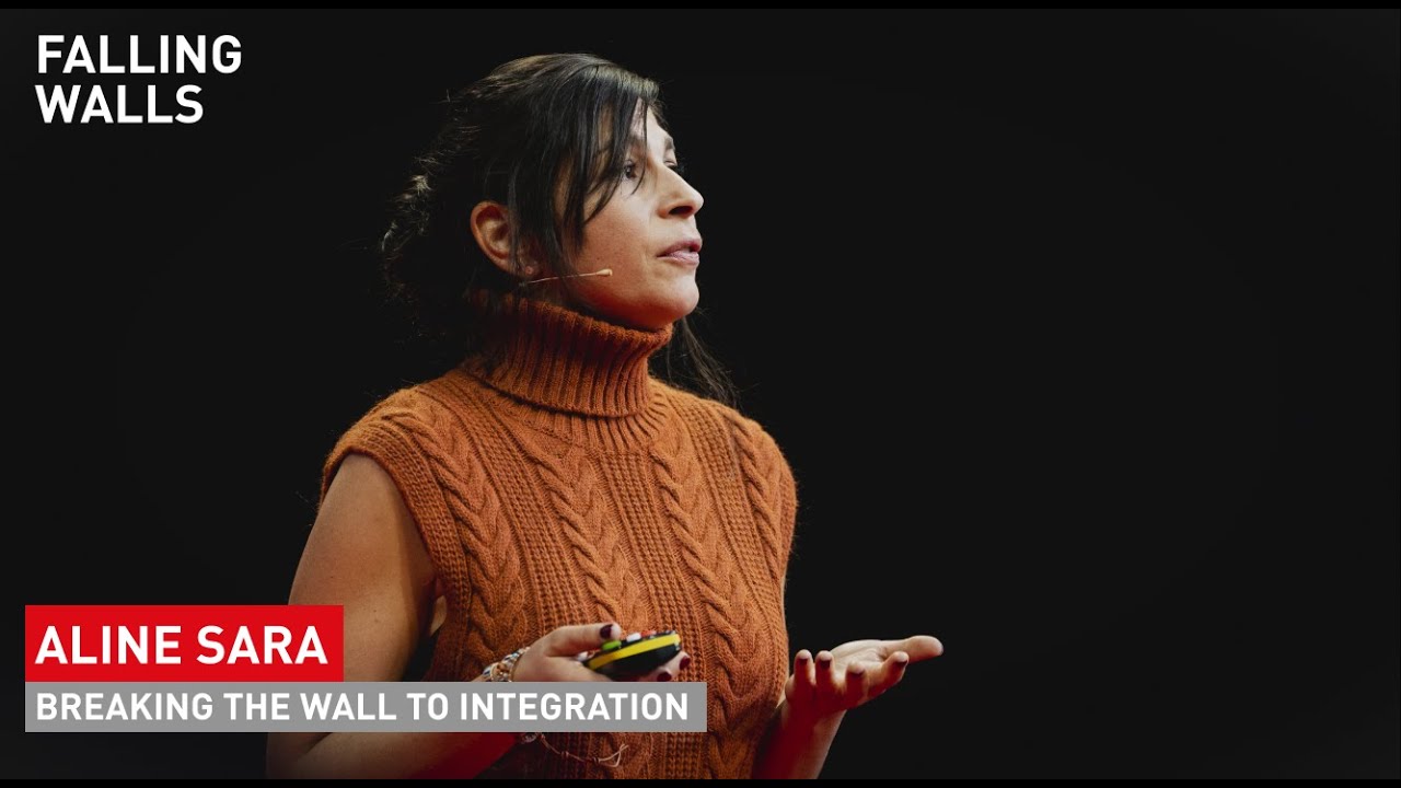 Aline Sara: Breaking the Wall to Integration | Falling Walls Science Summit 2022