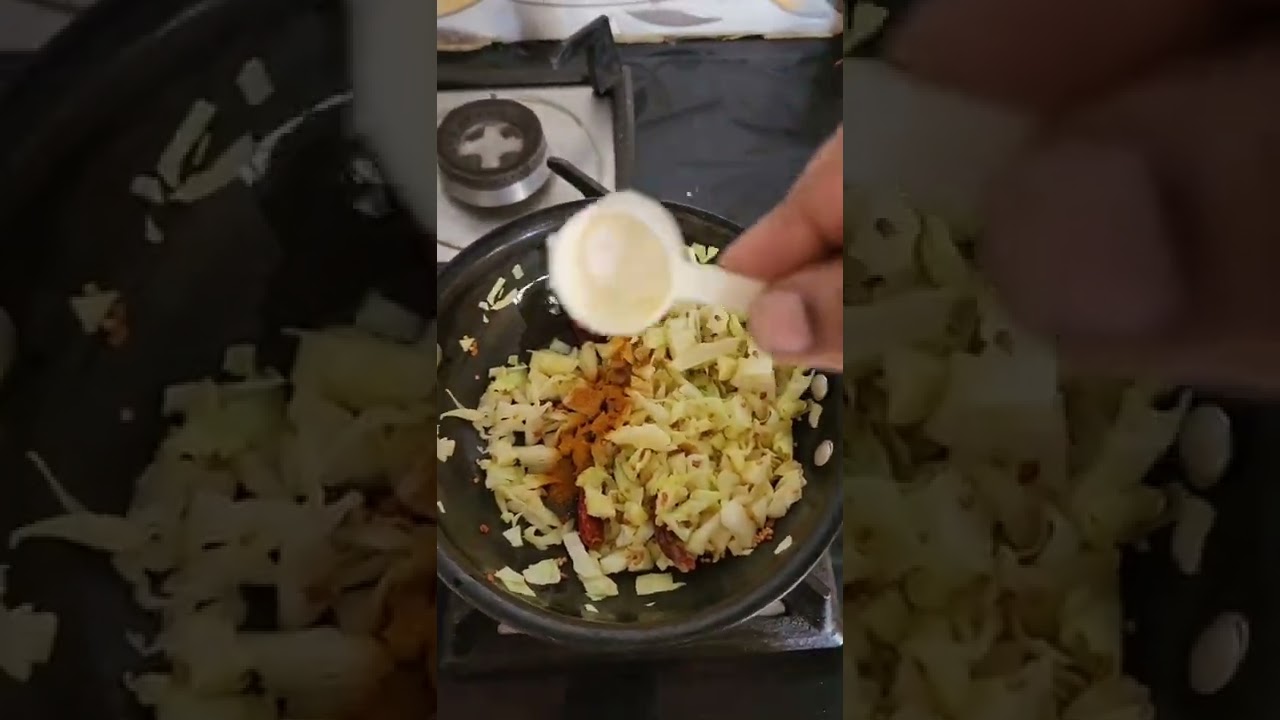 Cabbage chutney (no onion, garlic)
