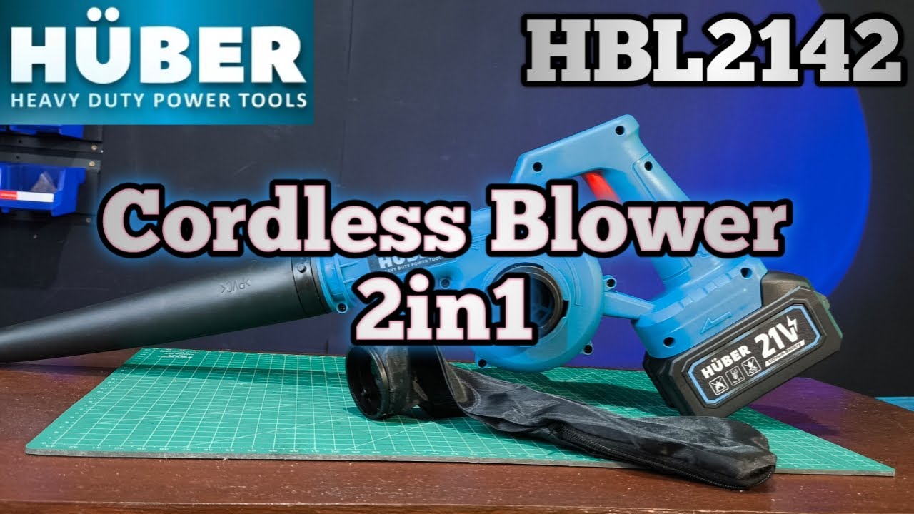 Blower Cordless HÜBER bisa jadi Vacum juga weh 🤘 mantaaap