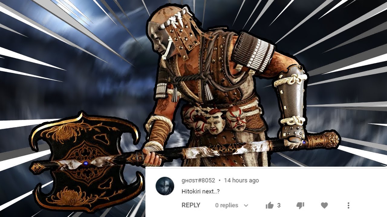 Yes Hitokiri For Honor