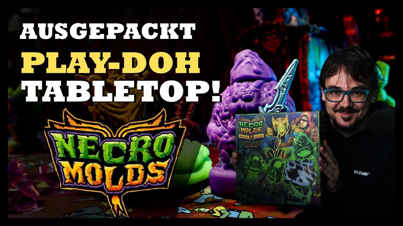 Necromolds: Ein Tabletop mit Play-Doh Figuren! | Unboxing und Ersteindruck