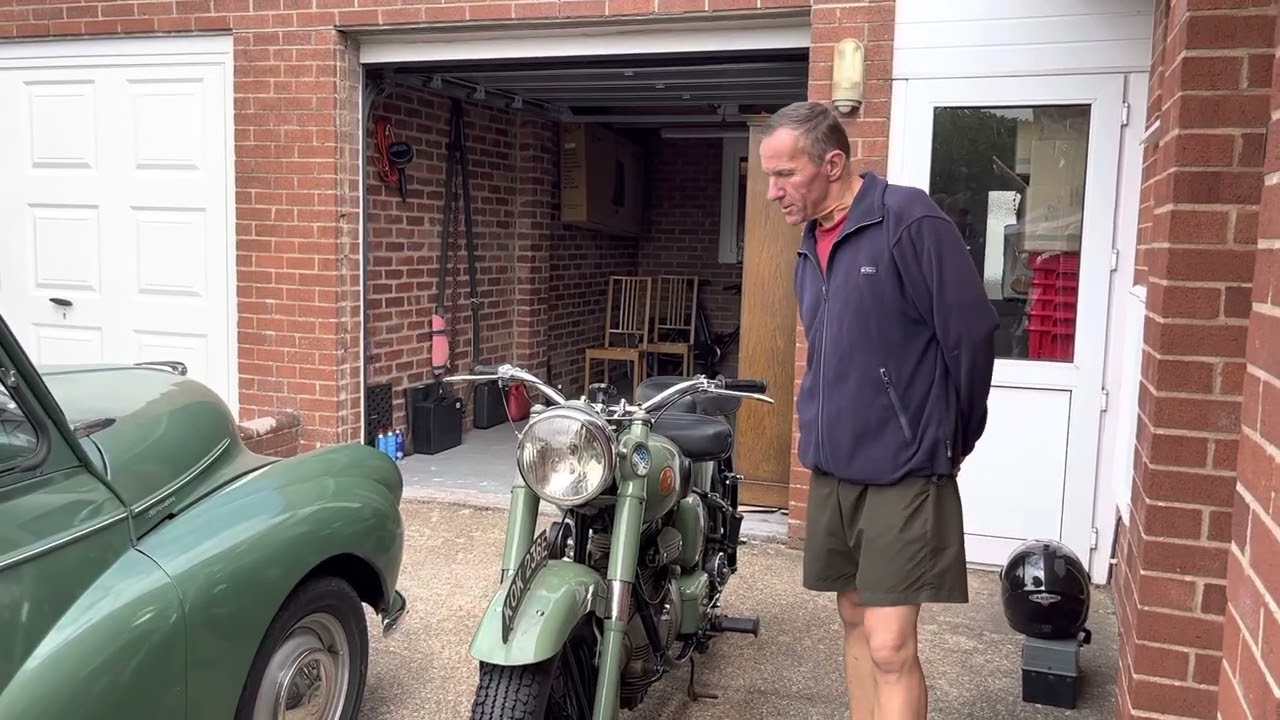 Sunbeam S7 Deluxe start up and ride!