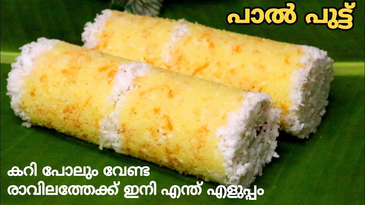 Paal Puttu || പാൽ പുട്ട് || ഒരുതവണ എങ്കിലും  കഴിച്ചു നോക്കണം ഈ പാൽ പുട്ട് || Quick Breakfast Recipe