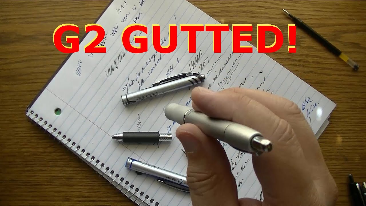 GUTTED!  Pilot G2 Limited pen | Can it morph?