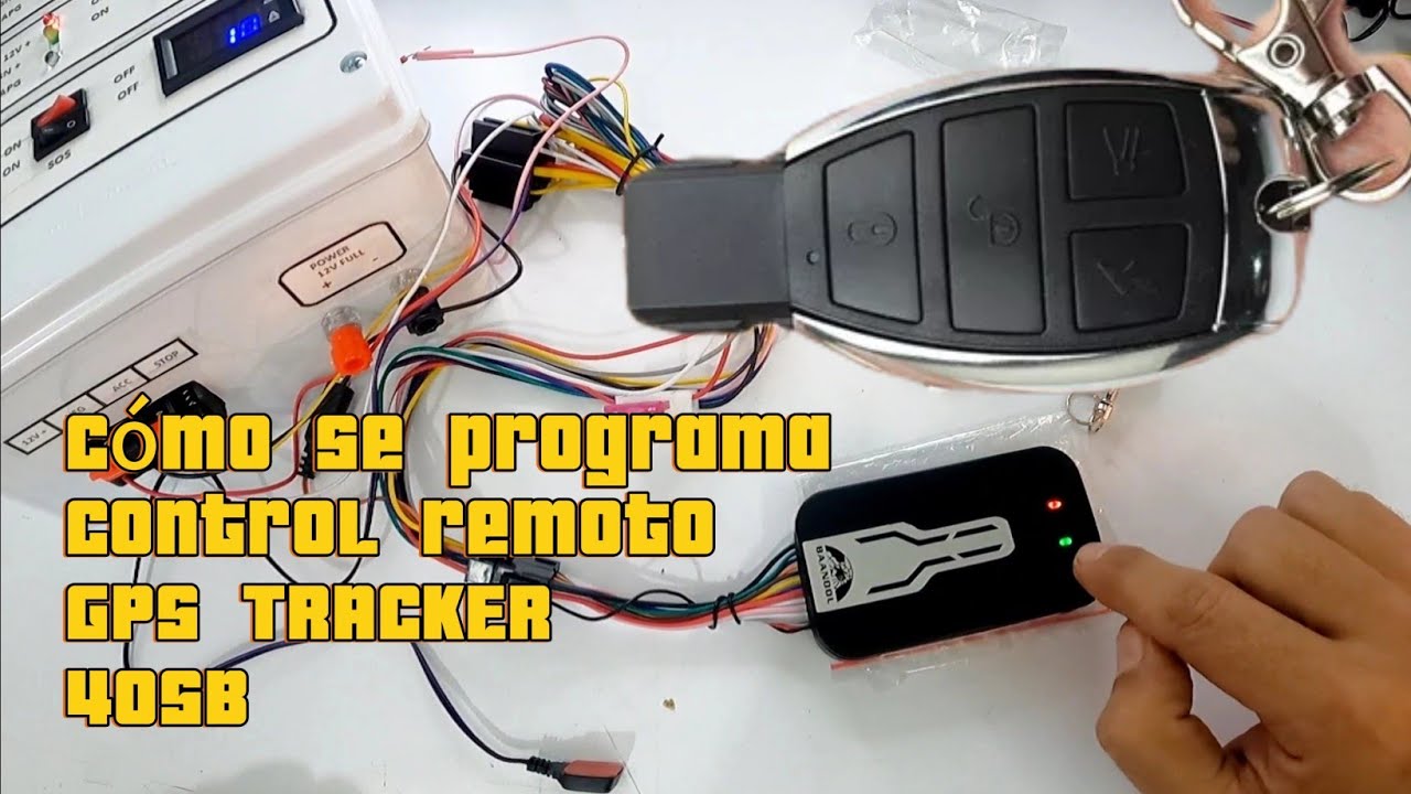 cómo programar control remoto GPS tracker coban 405B | 405 gps 4g para moto | disarm123456 | baanool