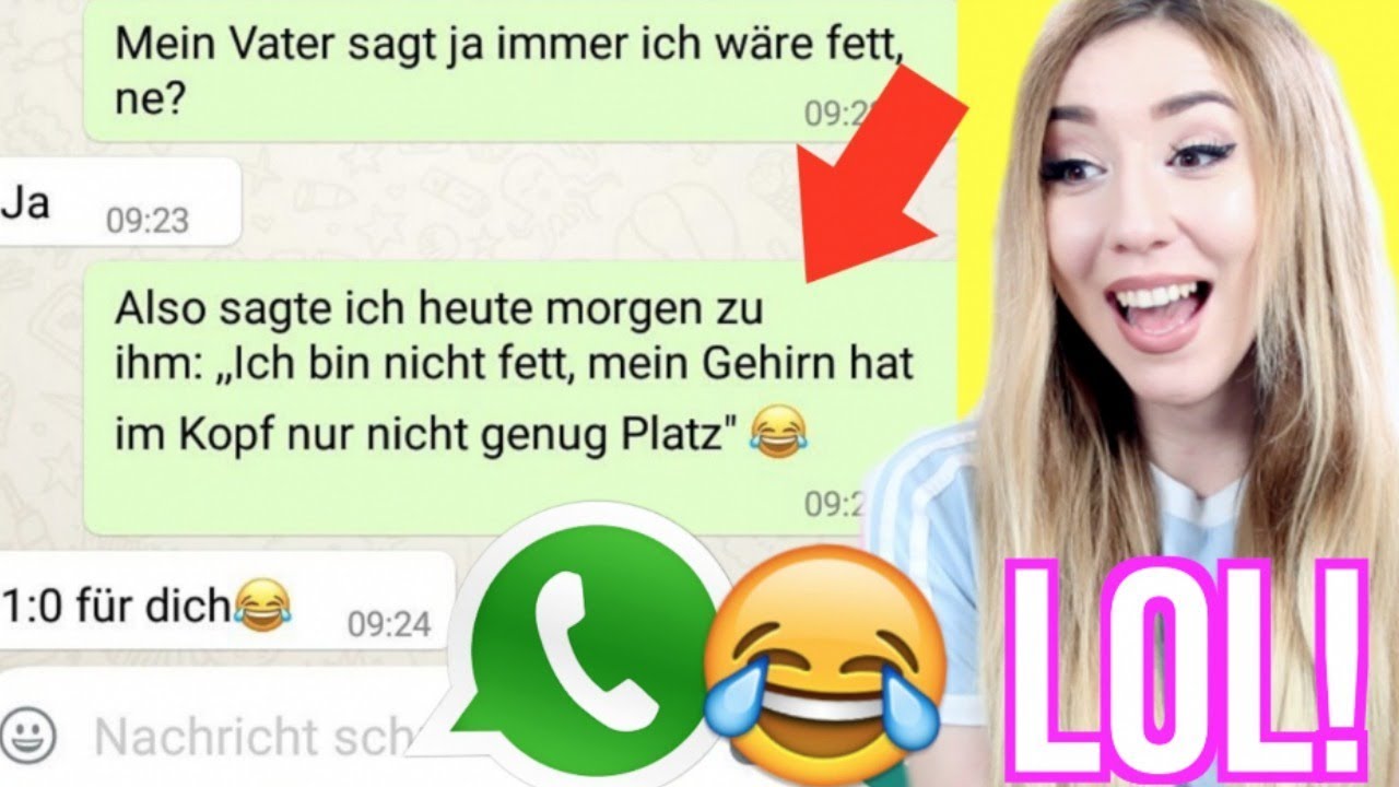 Eure WHATSAPP die wirklich LUSTIG sind...