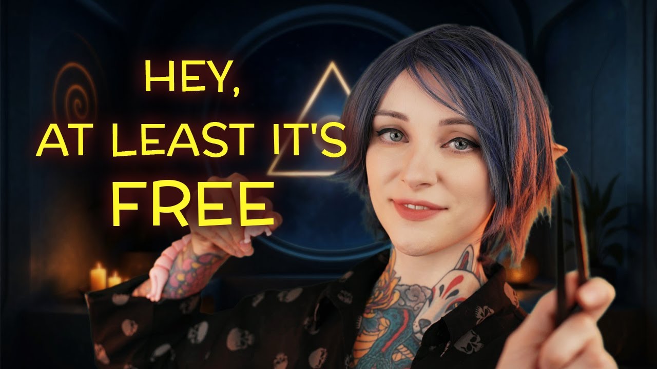 Suspicious Energy Healer ASMR // face touching, aura cleansing, slightly trippy