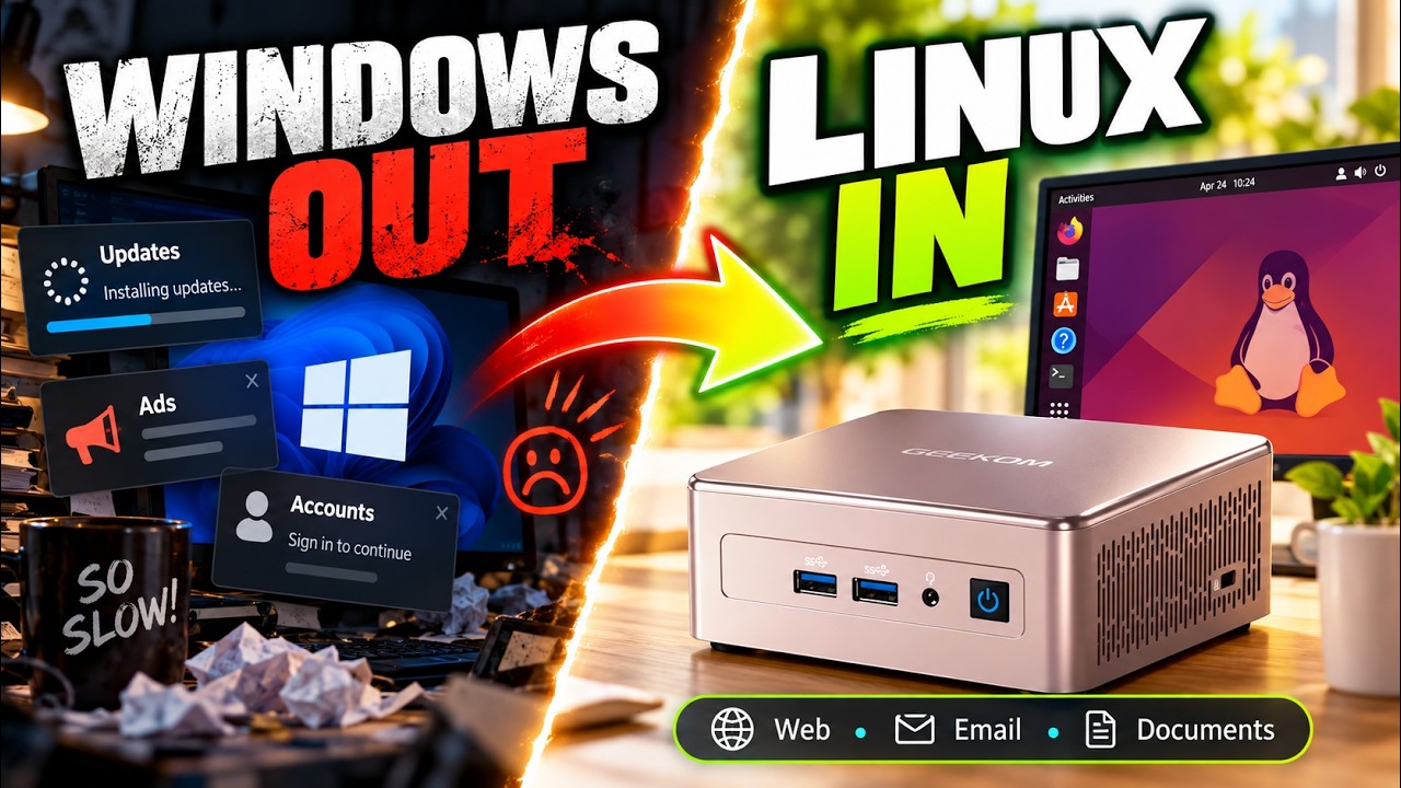 Как легко перейти с Windows на Linux