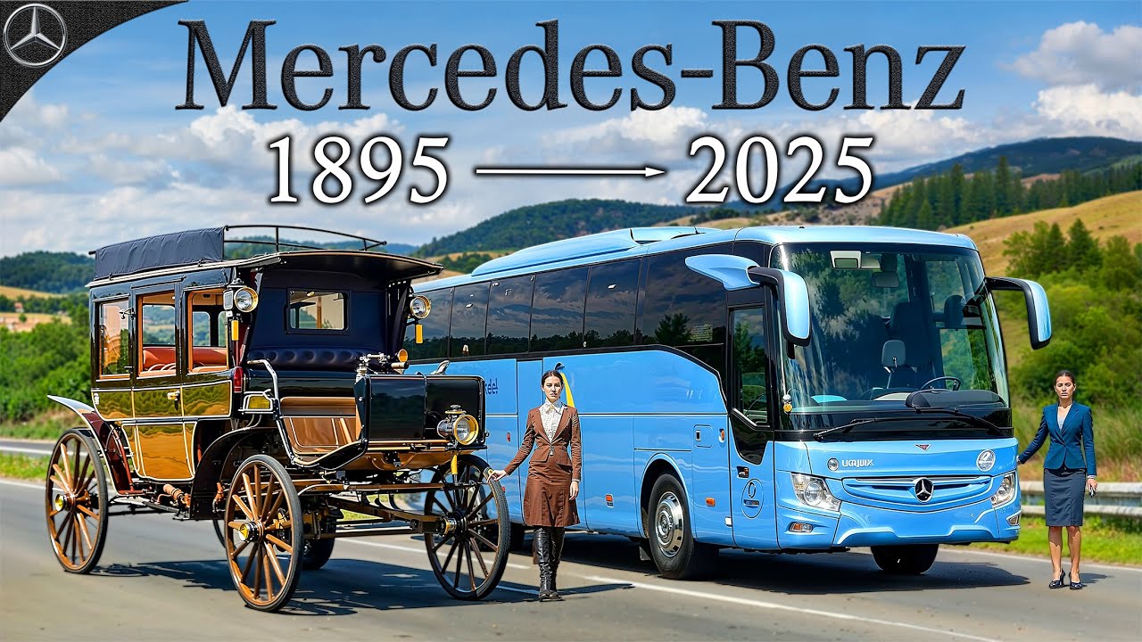 Mercedes-Benz Bus Evolution &ndash; From (1895&ndash;Present)