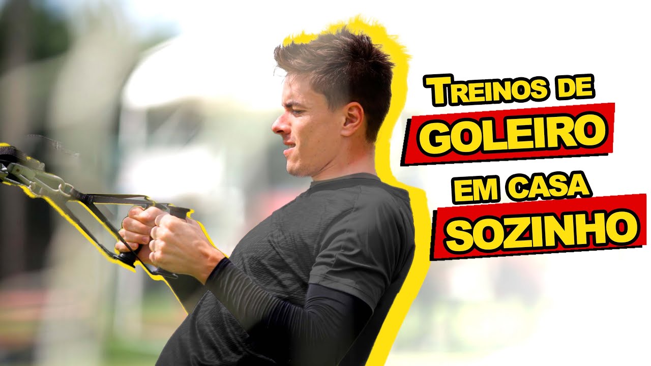 Treino DE GOLEIRO SOZINHO