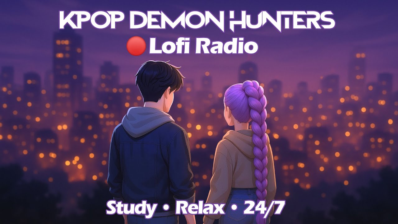 🔴KPop Demon Hunters Lofi Radio | Chill Lofi to Study & Relax