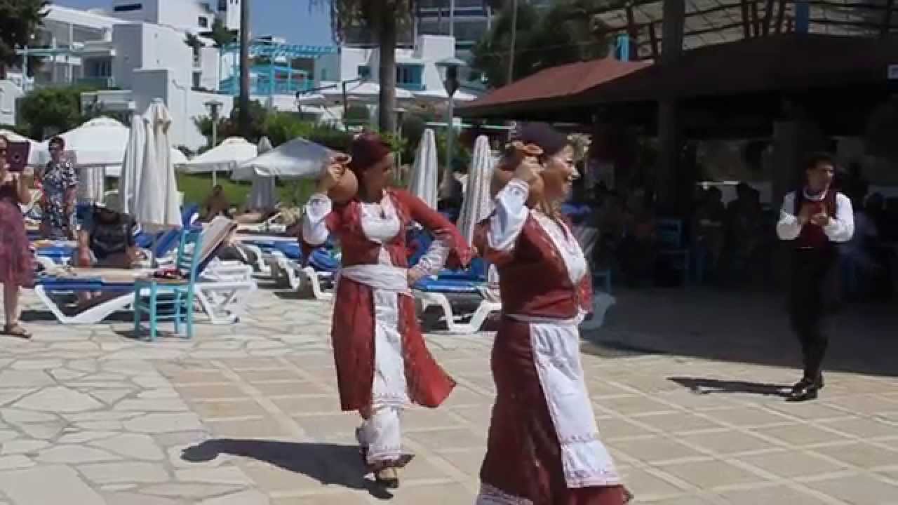 Paphos, Cyprotel Cypria Maris, Greece dance. August 2015