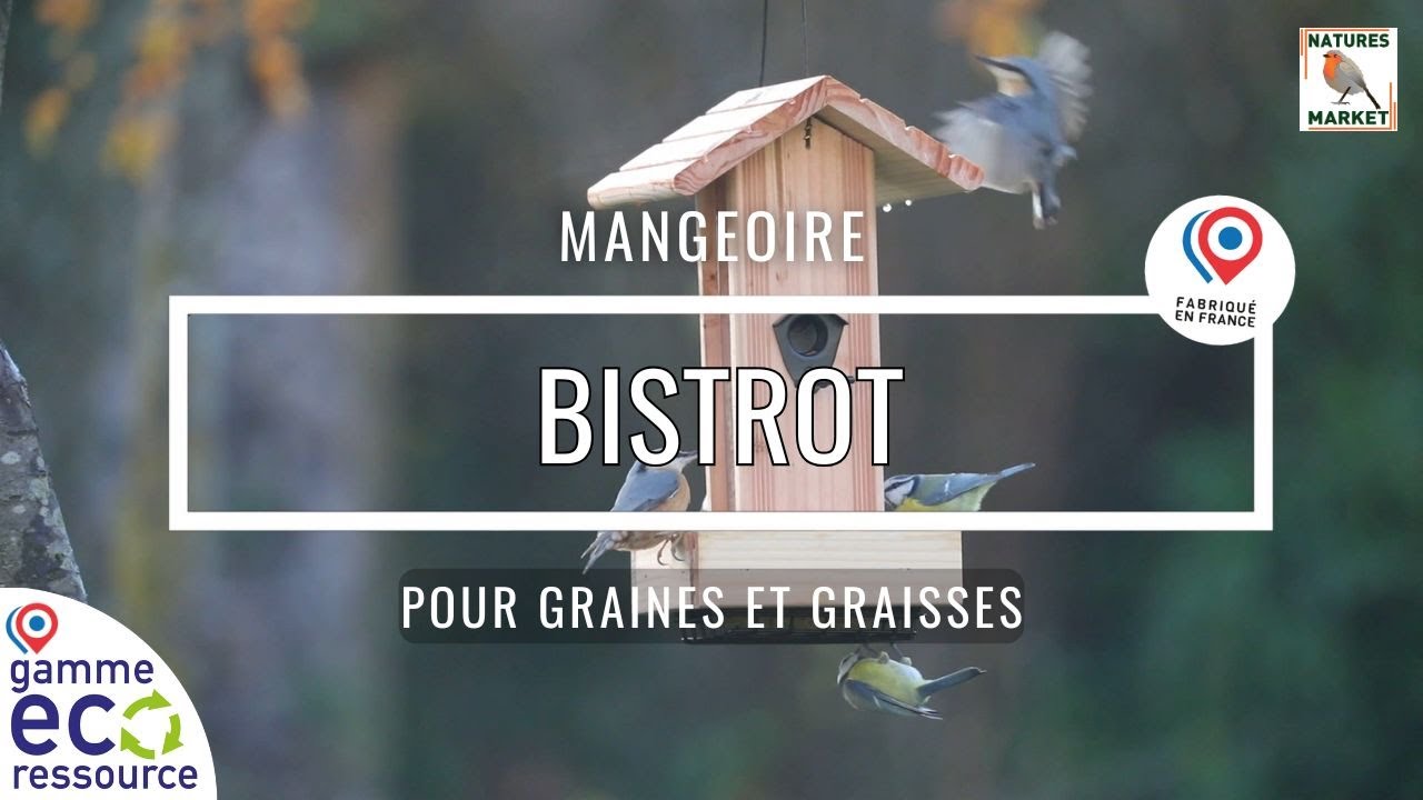 Mangeoire BISTROT - Fabriquée en France - Natures Market