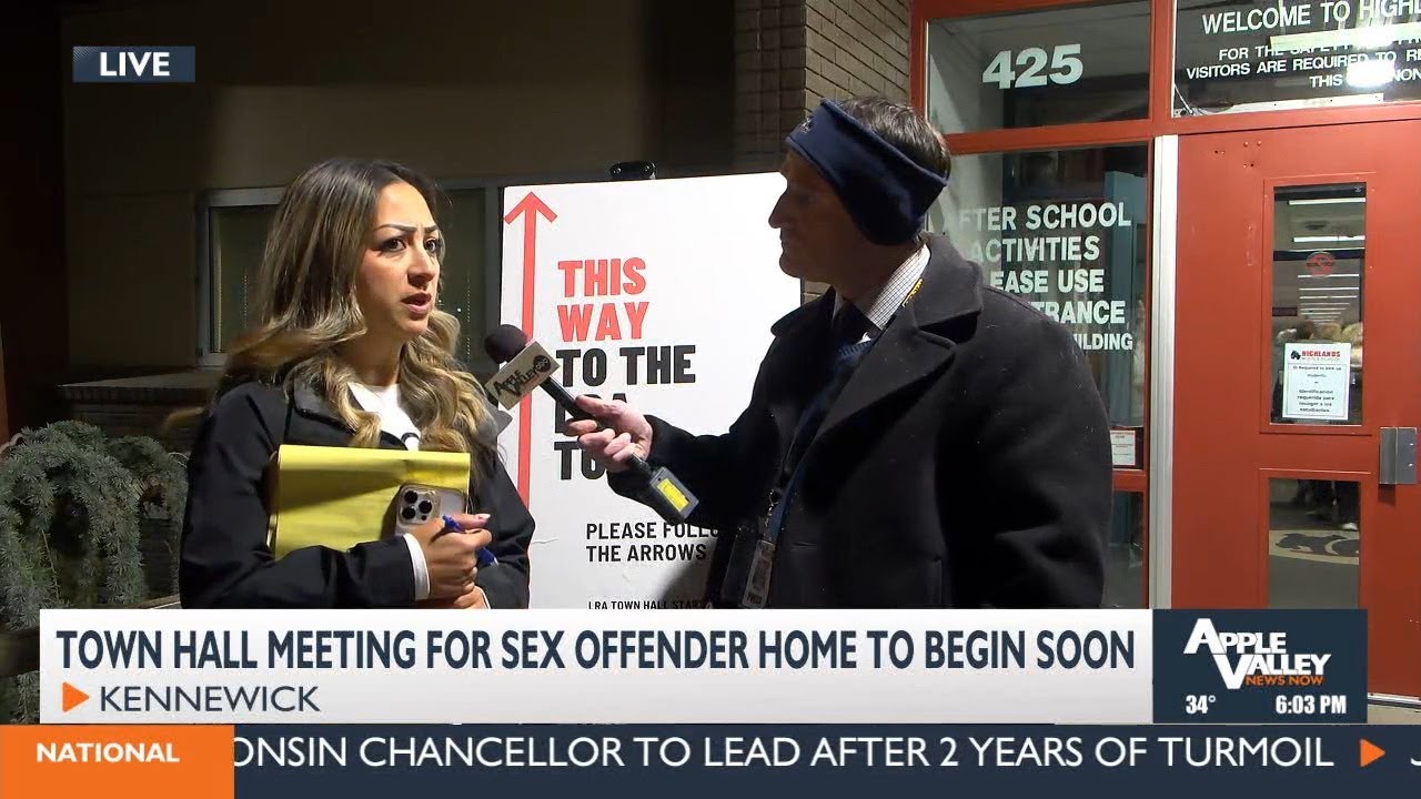 Tri-Cities community shows up for town hall meeting on proposed sex offender house
