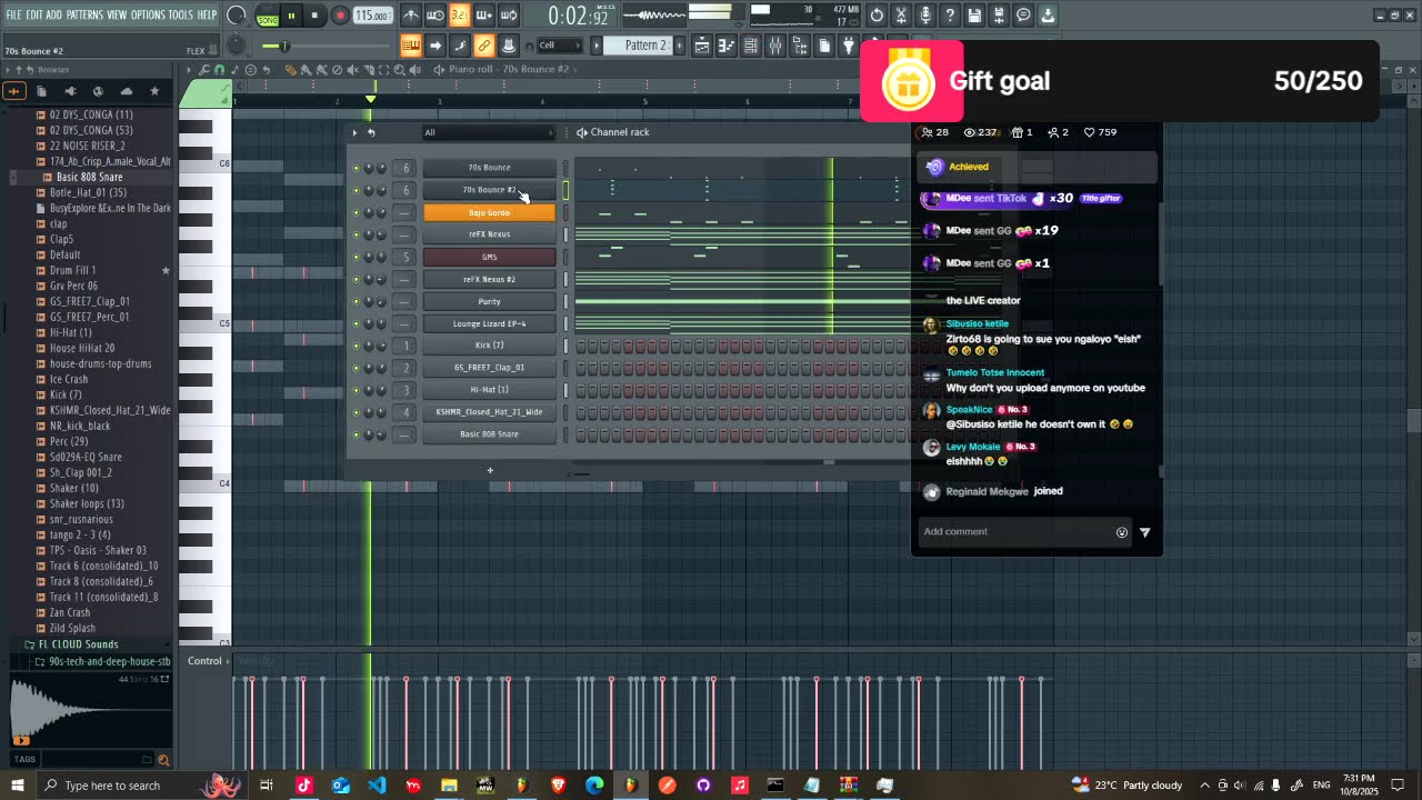 239.Simple Soulful Deep House Tips 7| Chords & Arrangement in FL Studio | 🔴Live