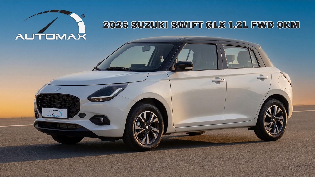 2026 Suzuki Swift GLX 1.2L | White | Compact Hatchback | Fast Walkaround 🔥