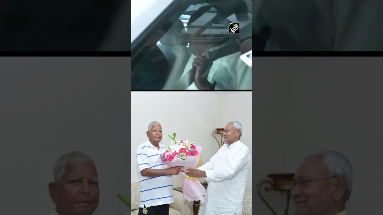 Bihar CM Nitish Kumar meets Lalu Yadav in Delhi