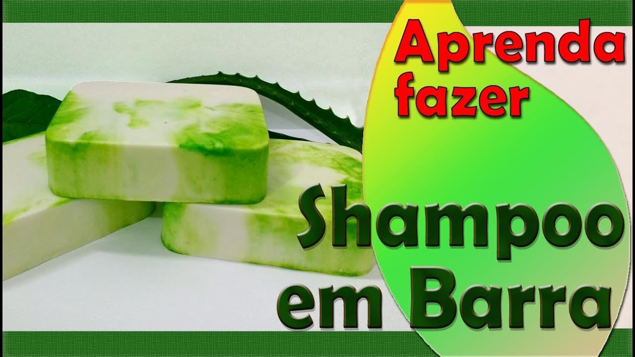 Shampoo em Barra para Cabelos Detonados! - Incrivel!!!
