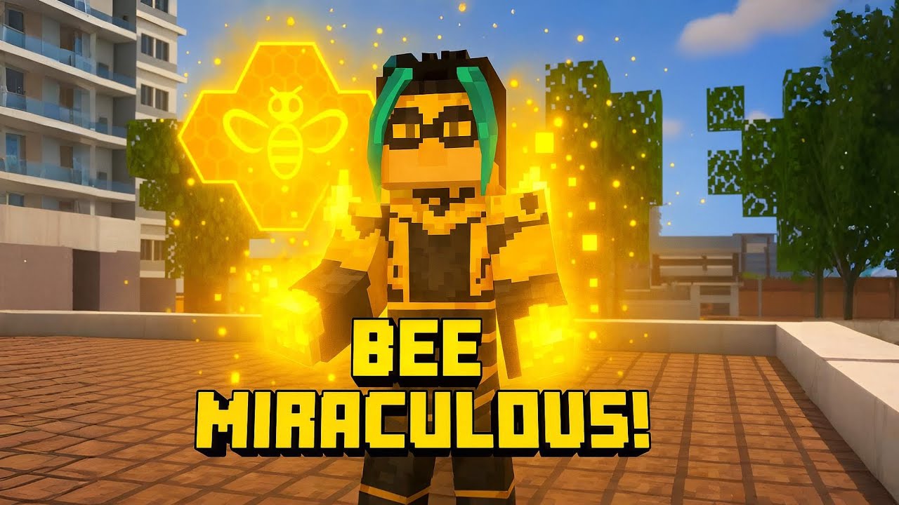 Демонстрация модов Minecraft Bee Miraculous! 🐝💛