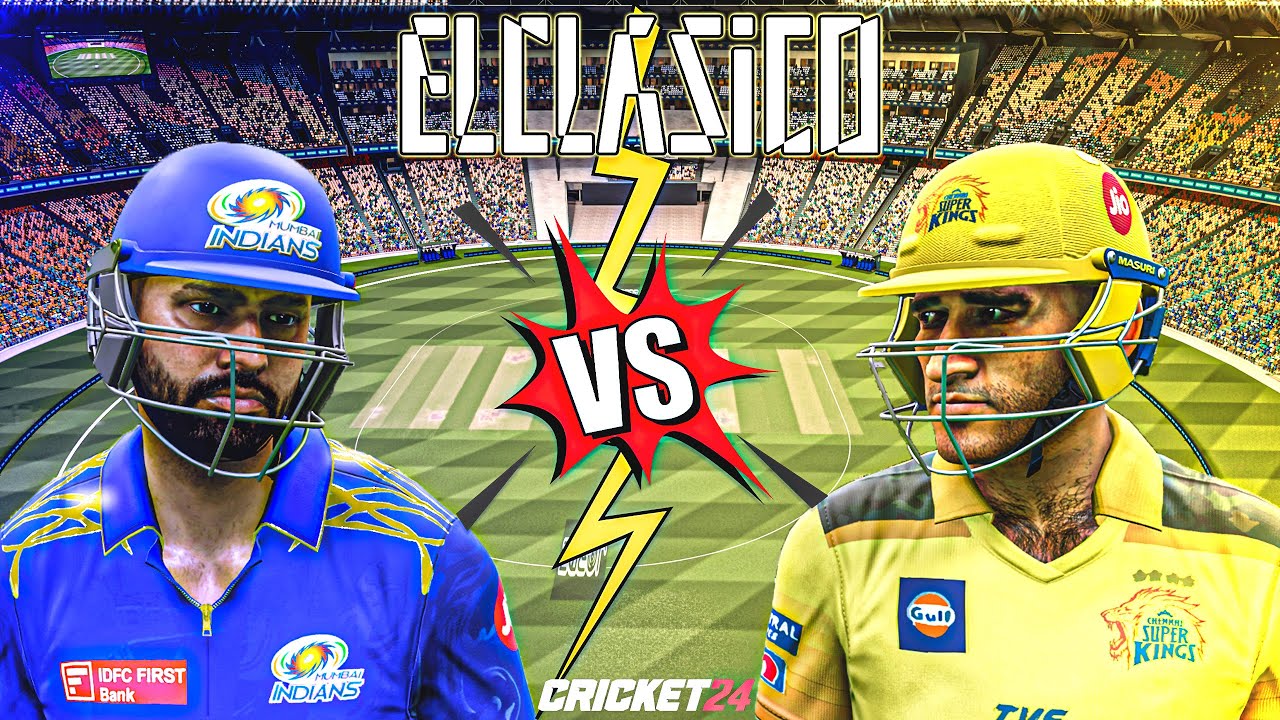 MI vs CSK: IPL El Clásico Match at the 'World's Largest Stadium' - Cricket 24