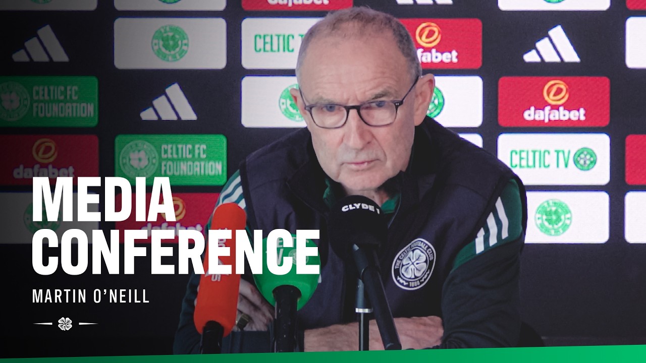 Full Media Conference | Martin O’Neill previews tomorrow night’s trip to Aberdeen (03/03/26)
