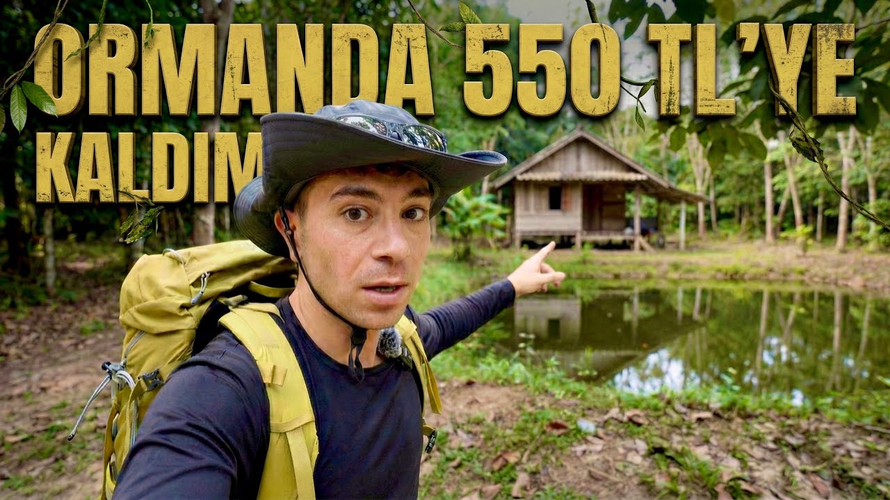 “ISSIZ ORMANDA” Uyuduğum Yere Bakın | 900 Km Yürüyorum Gün 14 ve 15 🇹🇭