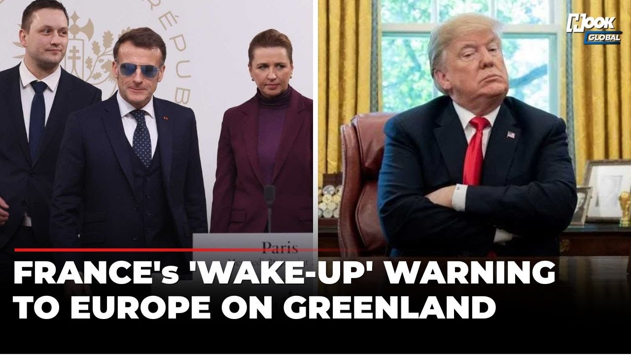 'Only Way For Europe' Macron Shows Red-Eye To Trump As France Joins Forces With Greenland, Denmark