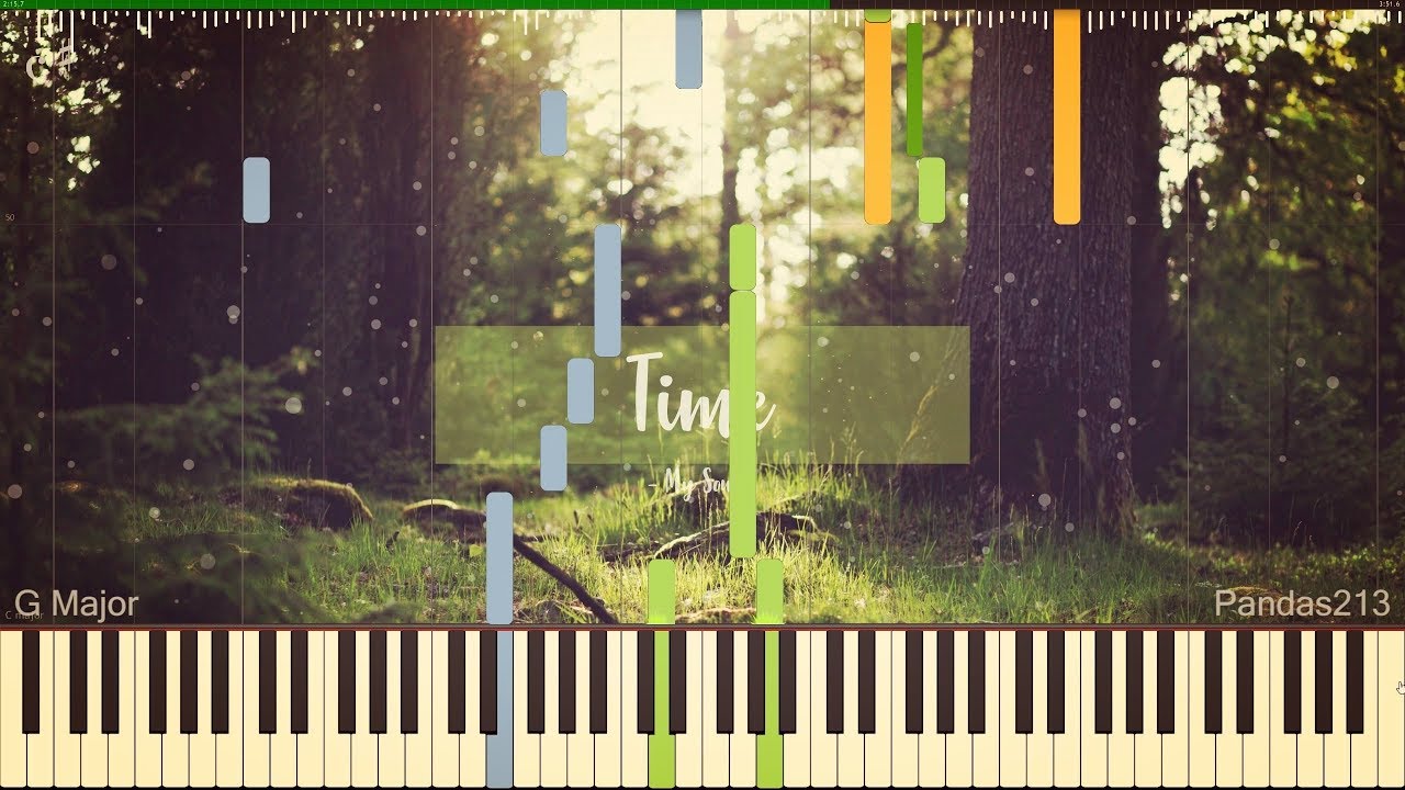 [Synthesia Piano] 줄라이 [July] - My Soul (+Accompaniment)