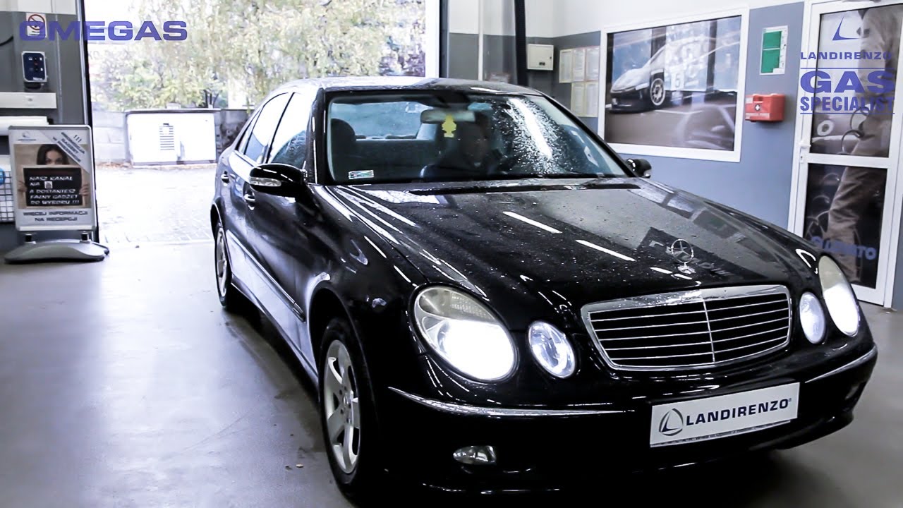 Montaż LPG: Mercedes W211 1.8 Kompressor 163KM (120kW), Landirenzo Omegas