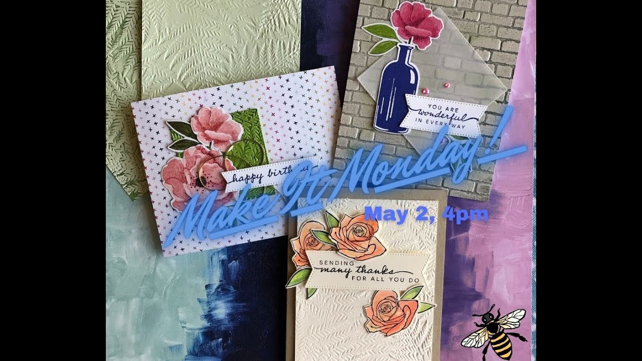 Playing w/ Stampin' Up! Embossing Folders - a simple and fun technique to enhance embossed images!