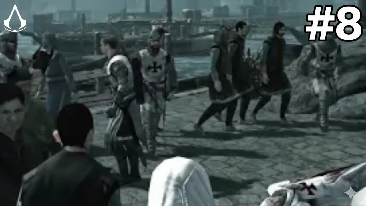 KEKEJAMAN TEMPLAR MENG KILL ORANG TAK BERSALAH - Assassin Creed 1 part 8
