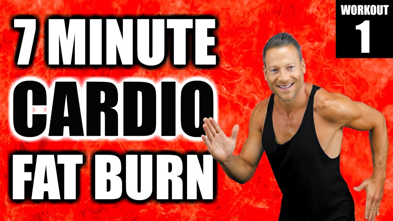 7 MINUTE WORKOUT FOR FAT LOSS #1 | Fat Burning Cardio HIIT Workout At Home Routine