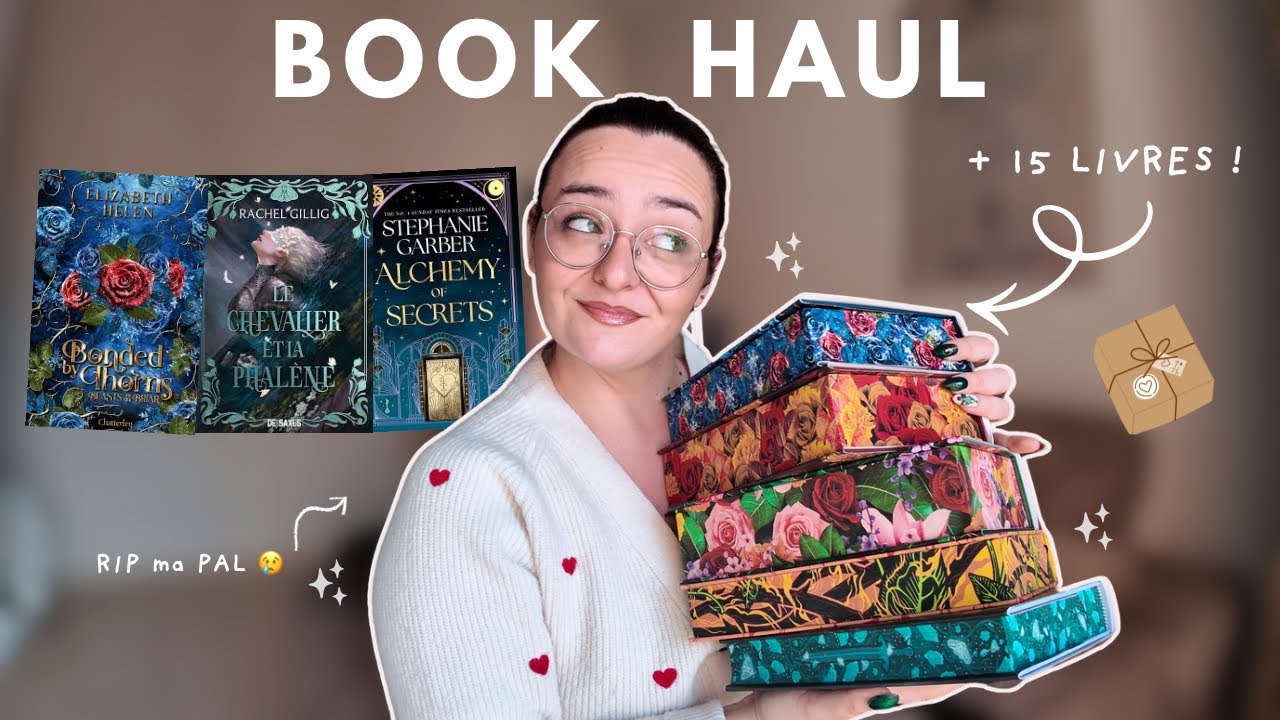 Book haul ❄️📦 + 15 nouveaux livres