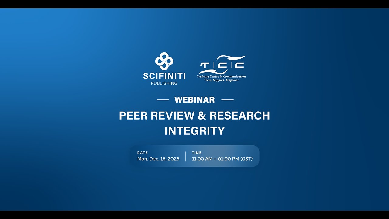 Peer Review & Research Integrity Webinar