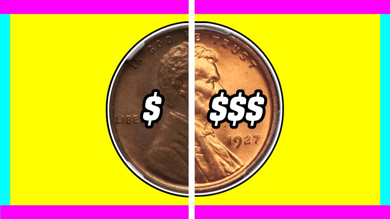 OLD WHEAT PENNIES WORTH MONEY! VALUABLE 1927 PENNY YOU CAN FIND