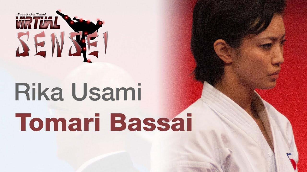 Rika Usami - Kata Tomari Bassai - 21st WKF World Karate Championships Paris Bercy 2012