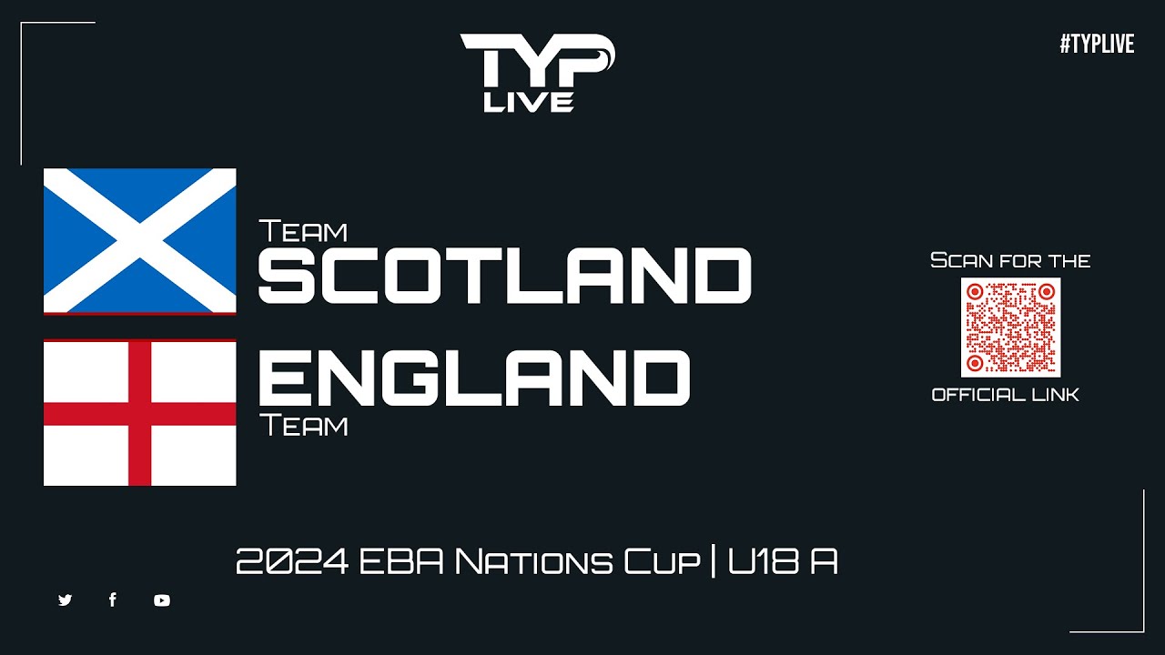 Scotland v England | Under 18 A | 2024 EBA Nations Cup | Bridlington Spa Pool