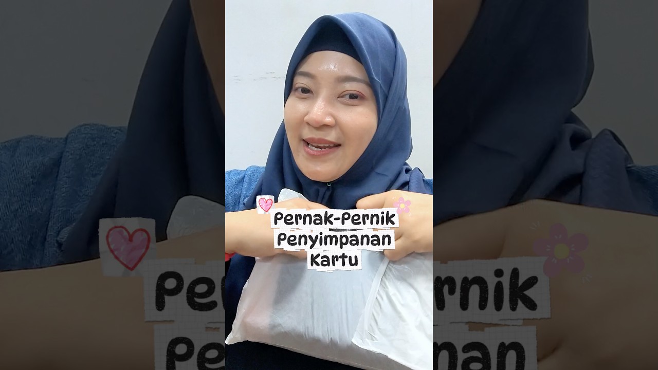 Unboxing Things : Pernak Pernik Penyimpanan Album Kartu. Simak yaa, semoga bermanfaat 😁 